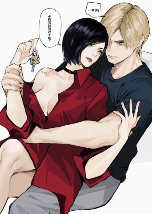  leon s kennedy and ada wong resident evil drawn by meow cindy738 a8ee78611642aa2a9078c63be555b778