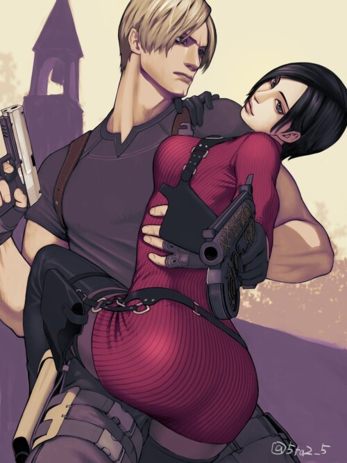  leon s kennedy and ada wong resident evil and 2 more drawn by 5tatsu sample 9be29a4743262fbae5e84bf