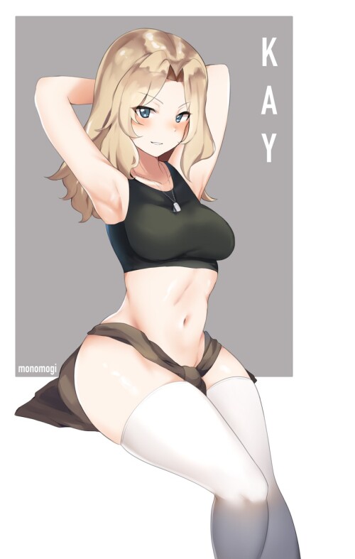  kay girls und panzer drawn by monomogi sample 3573902e4fc407e59fc05f8d681463e8