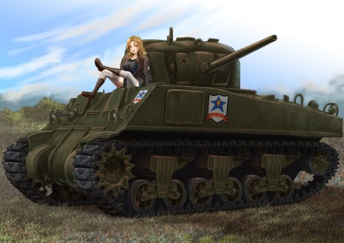  kay girls und panzer drawn by tigern tigern28502735 sample 971027d7a5f8603b07ce143a77ab1de2