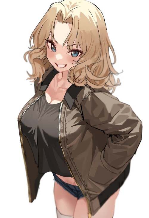  kay girls und panzer drawn by mx2j sample a553ebd3eec88f6e5dd9b5b543b91286