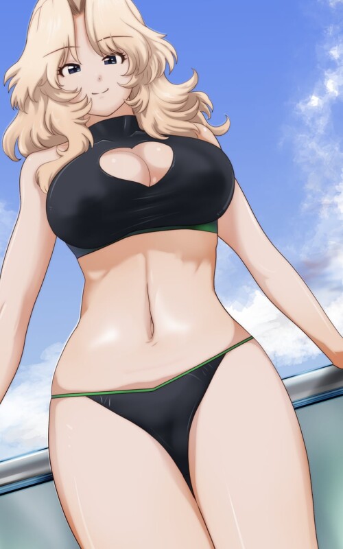  kay girls und panzer drawn by yoyokkun sample d677843e349bd7fa745a2124abb333ea