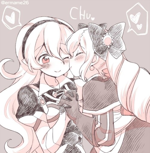  corrin corrin and elise fire emblem and 1 more drawn by eromame 1291ad4094ff08cef5b2f295c8bc9cf6