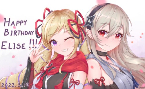  corrin corrin elise corrin and elise fire emblem and 2 more drawn by kyl490 sample 0ffdcc80d11ea022