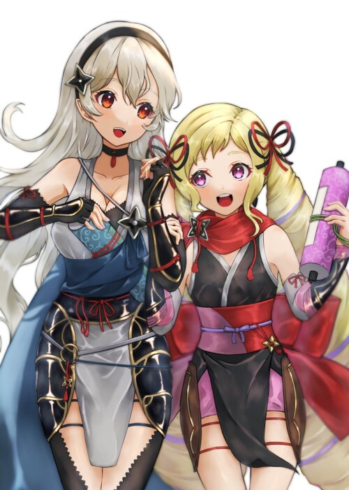 corrin corrin elise corrin and elise fire emblem and 2 more drawn by howaito gyuunyuu sample f605fd