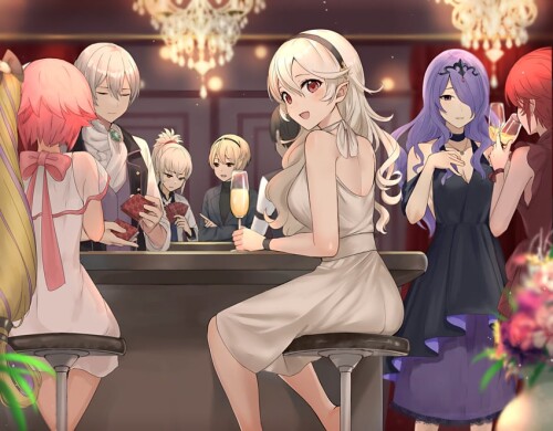  corrin corrin camilla takumi elise and 4 more fire emblem and 1 more drawn by haru nakajou 28 sampl