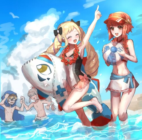  takumi elise sakura leo lilith and 3 more fire emblem and 1 more drawn by leon0630claude sample b77