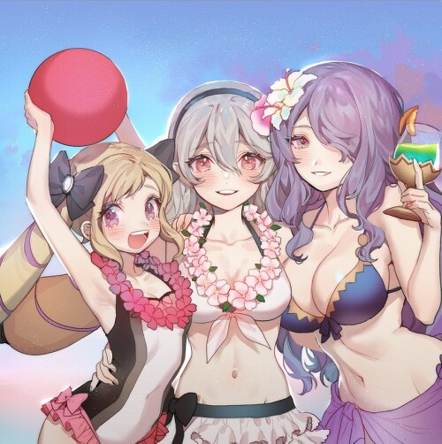  corrin corrin camilla elise corrin and 2 more fire emblem and 2 more drawn by zuizi sample 76f7ee94