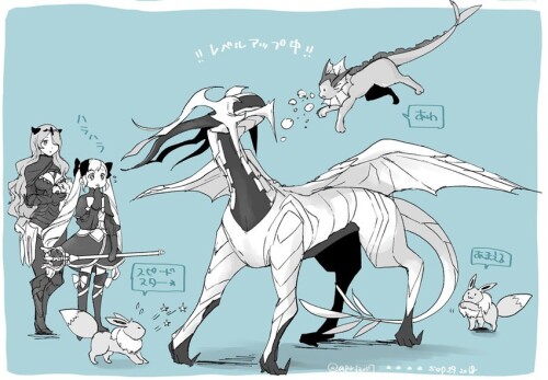  corrin eevee camilla vaporeon elise and 1 more pokemon and 2 more drawn by robaco sample 302492fda3