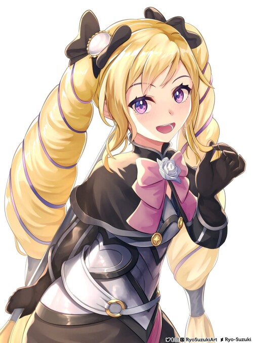  elise fire emblem and 1 more drawn by ryo suzuki sample c6b911a34f2a2879e1eeea9ac379c07c