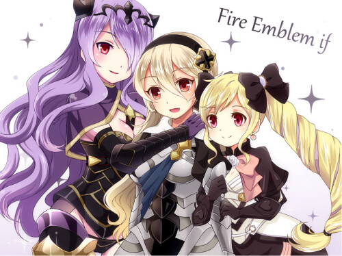  corrin corrin camilla and elise fire emblem and 1 more drawn by shira yu ki sample 23eaa835a7d0ac49