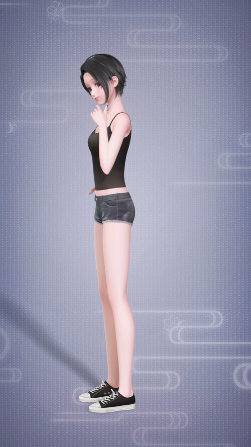 290 - Silver Tide Dreams Event - Pull Rewards Shop Baby Nikki Pair Pose Set 2 (collect 8 pieces of t