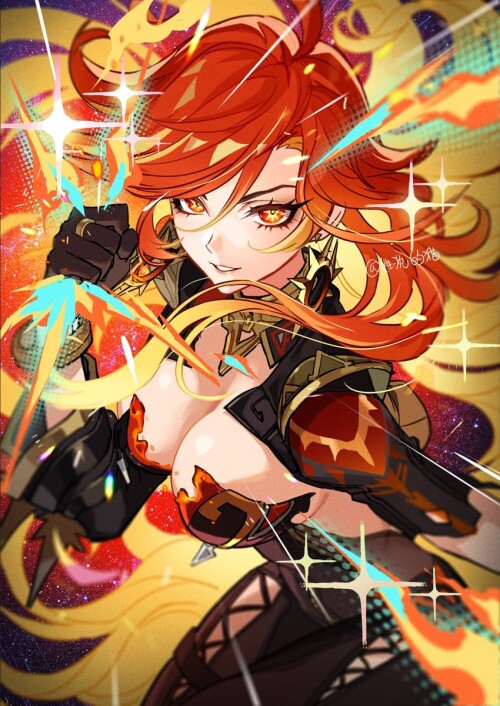  mavuika genshin impact drawn by honlo sample 59c0fc8ab0a0099c048e987fac1b7268