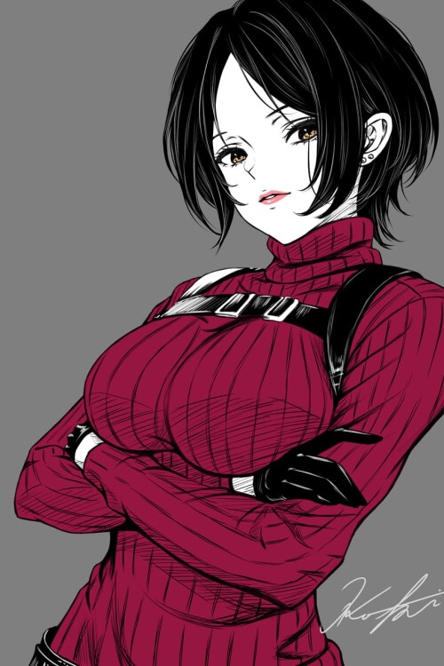  hayami kanade and ada wong idolmaster and 4 more drawn by koya koya x 00 sample b88bed7005610aeb91f