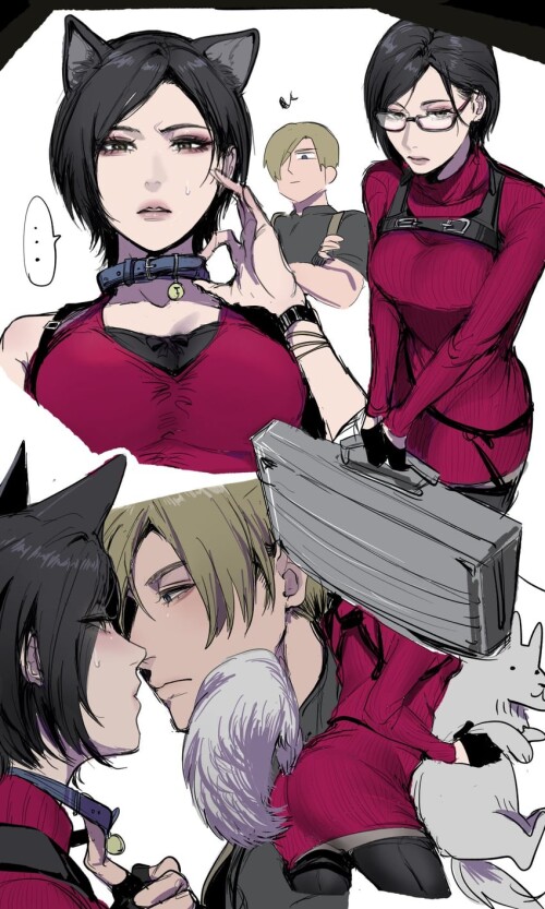  leon s kennedy and ada wong resident evil and 2 more drawn by nuboo2836 sample 3584f014f16bd78455b1