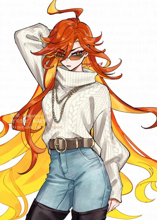  mavuika genshin impact drawn by ojo aa sample 53344823c2164becd3b28e5791baa7d1