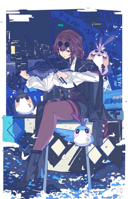  kafka honkai and 1 more drawn by zheizhouyemeikanfalanxitepai sample 18e0ebd8cfacebe7a4601aa3bdf32e