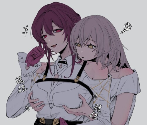  trailblazer stelle and kafka honkai and 1 more drawn by liuliwei9 sample 9d13c36fc7341a08139419f982