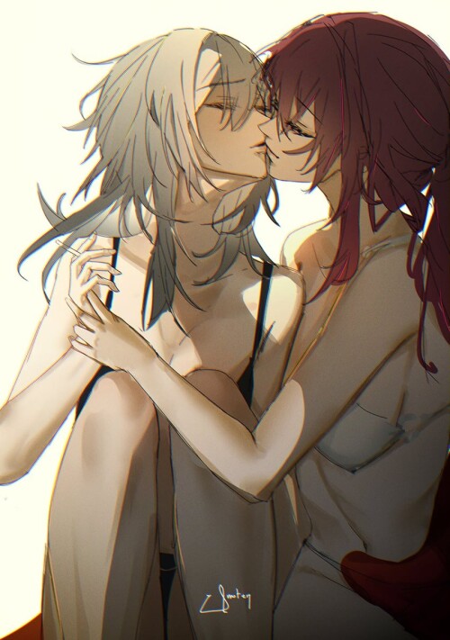  trailblazer stelle and kafka honkai and 1 more drawn by umoten sample 4685f945170c0ab1bc4a6427bae8d