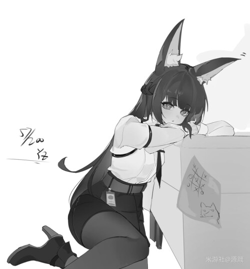  hoshimi miyabi zenless zone zero drawn by yuanzhen sample 477d371332f5eea83b0866f0aea5d606
