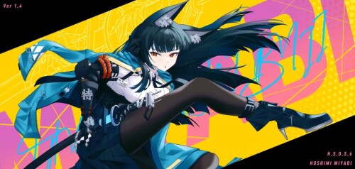  hoshimi miyabi zenless zone zero drawn by schnee strum sample 176d205c3bb7abc58a807e601ed96872