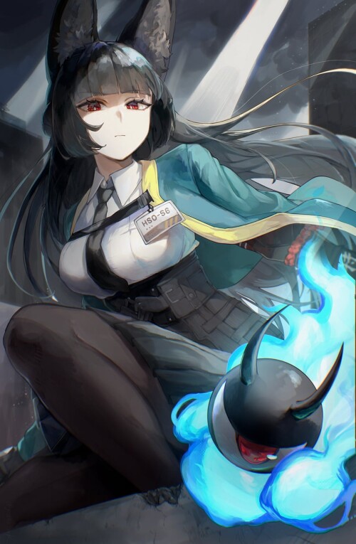  hoshimi miyabi and tailless zenless zone zero drawn by shiraki y aira srk sample 0c7165382cc47c841d