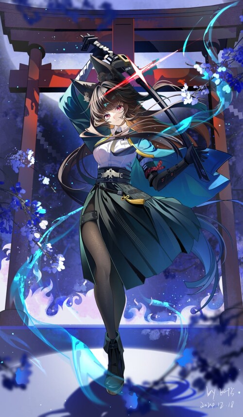  hoshimi miyabi zenless zone zero drawn by miaogujun sample 806a0feb54655090d8a496c6c9051327