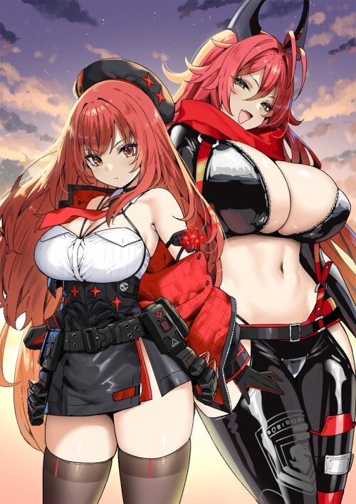  rapi red hood and rapi goddess of victory nikke drawn by sky freedom sample d6630bda6db05a63eeeeaf0