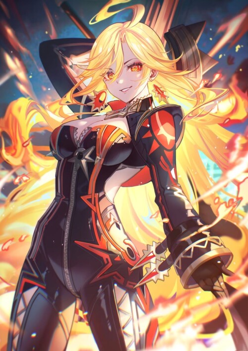  mavuika genshin impact drawn by noir eku sample f38f20050702edc82cddfecf211e555e