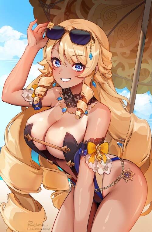  navia genshin impact drawn by foxyreine sample 064eaeb2d3cec8a5db86b3741f4f39e1