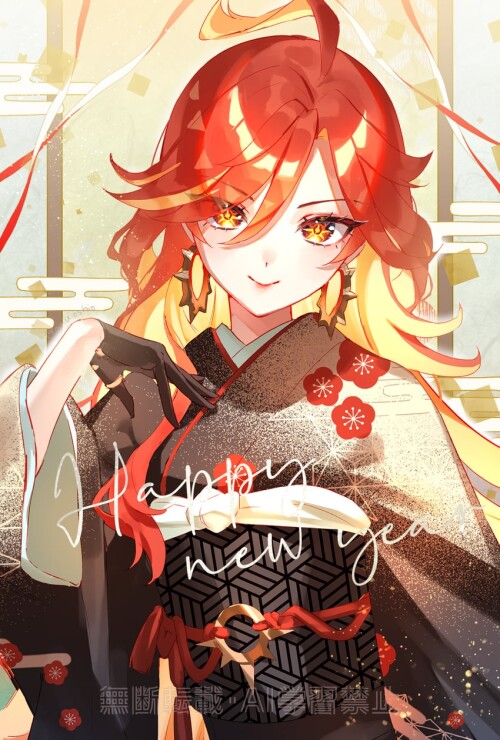  mavuika genshin impact drawn by harushio sample 7f885787a2d1fd101fdd5748c1ae465e