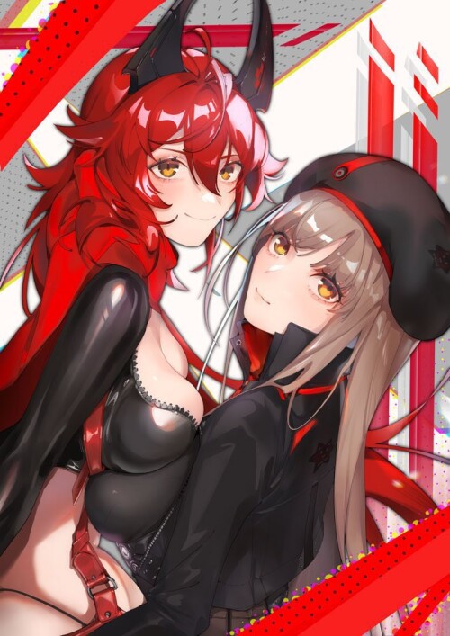  rapi and red hood goddess of victory nikke drawn by encountereve cee5fbd690f18159ecbd4420ec6ba9d2
