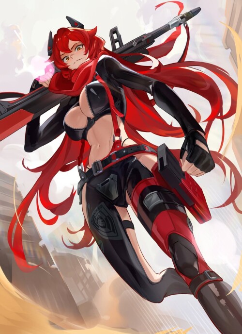  red hood goddess of victory nikke drawn by rakaieye sample 8ee34c53b0f7a0c4e9814a48e6fe95ab