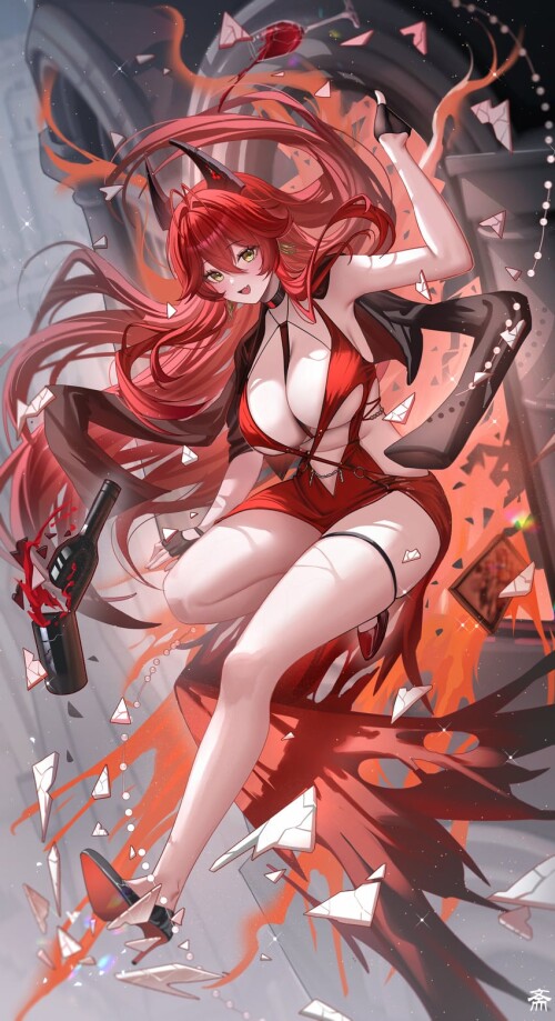  red hood and red hood goddess of victory nikke drawn by tansuan ensj3875 sample 25fb40a38b69c42893a