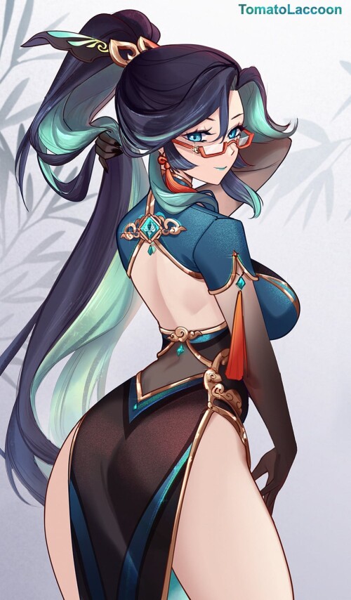  xianyun genshin impact drawn by tomatolaccoon sample f2b65776c556d1d7b74e79b6b13d2fc4