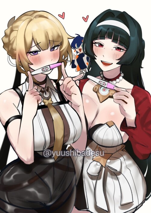  belle evelyn chevalier and astra yao zenless zone zero drawn by yuushiba sample 630111e4a647e899ce8