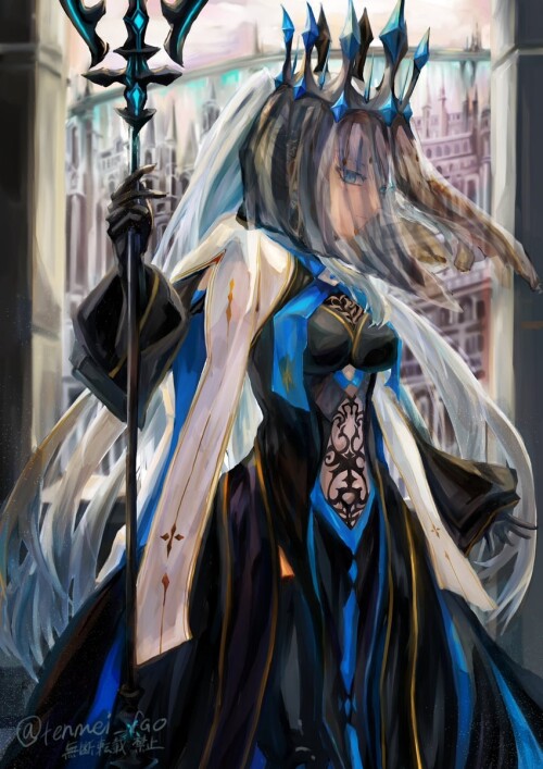  morgan le fay fate and 1 more drawn by tenmei fgo sample 44bcbf81dc0a2f74974f434db69c58fd