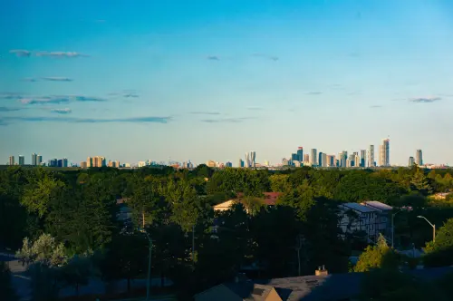 Cropped Sunset Beginning