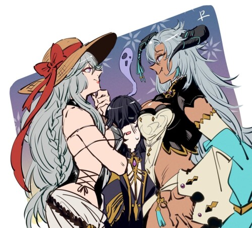  magisa fediel lich and magisa summer granblue fantasy granblue fantasy drawn by rani grb sample 5df