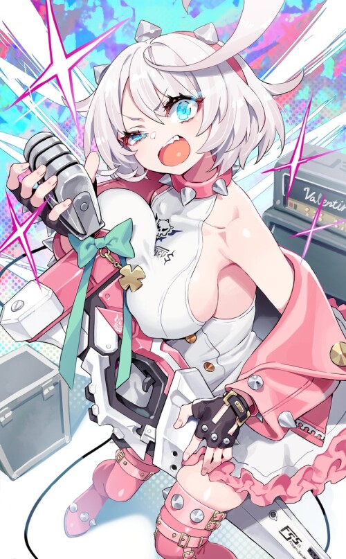  elphelt valentine guilty gear and 1 more drawn by kunikune sample 4d7730af89774fce3b9ad28634adc6af