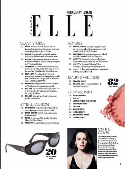 Elle Canada February 2018 (4)