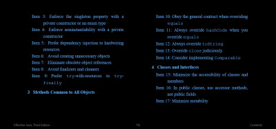 Effective Java, 3rd Edition (3)