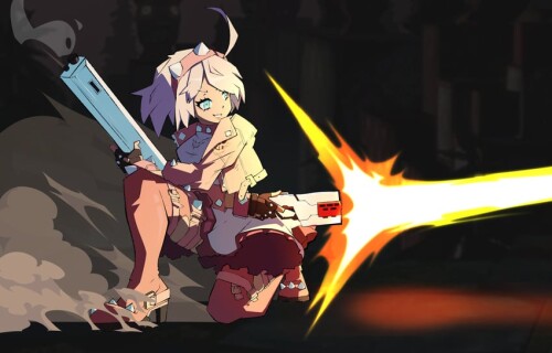  elphelt valentine guilty gear and 1 more drawn by slim sl1m skull sample 74d871d5bab50bcd40c7367567