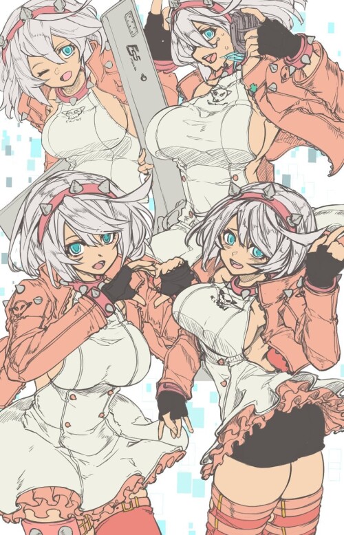  elphelt valentine guilty gear and 1 more drawn by posty postino sample 6e97de4e57c7627f1c115f727fe1