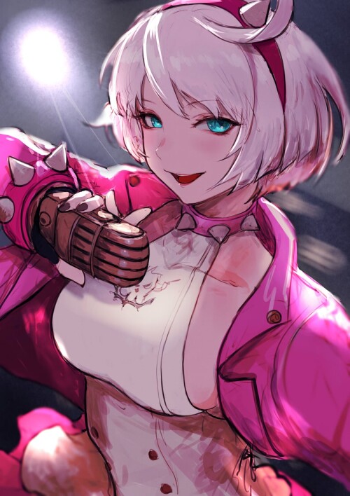  elphelt valentine guilty gear and 1 more drawn by yuu primenumber7 sample e8fad7b2e87dc37d1200dd0d3