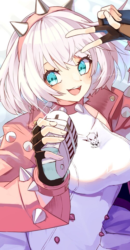  elphelt valentine guilty gear and 1 more drawn by elritta sample 67e449c23ee8de02c05ee2827c9f818a