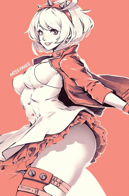  elphelt valentine guilty gear and 1 more drawn by miss faves sample 0818dc4602b31518b1d6b9e7e6eae70