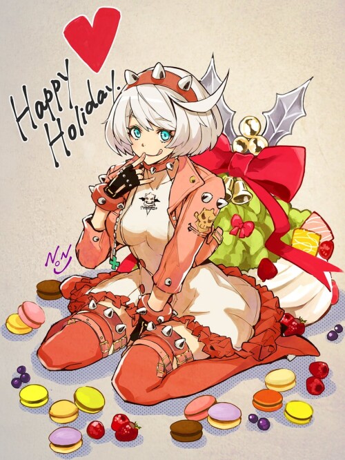  elphelt valentine guilty gear and 1 more drawn by kujou non sample 5f2227a1569f9f0c65352825c417e4bf
