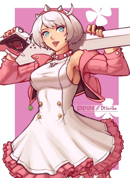  elphelt valentine guilty gear and 1 more drawn by dtscribe sample 2e325b28b91555f5283c9548bd35aeaf