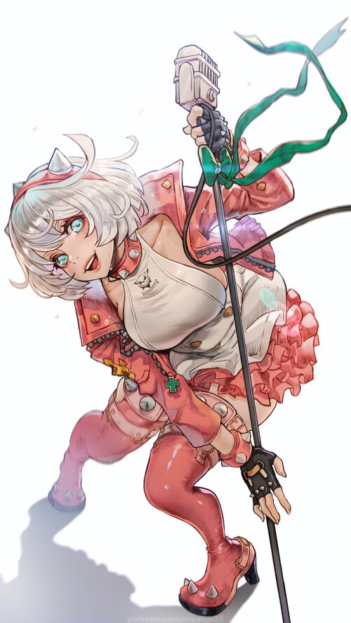  elphelt valentine guilty gear and 1 more drawn by magion02 sample a5c3b20d55e436a87a6bc07d258ad013